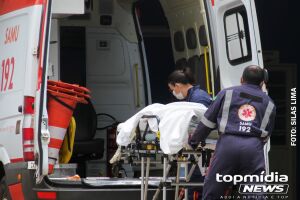 Vítima está em estado grave