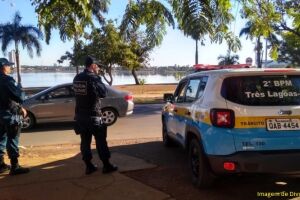 PM prendeu homem com mandado de prisão em aberto em Três Lagoas