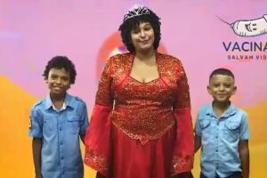 Preta Princesa com Jorge e Davi