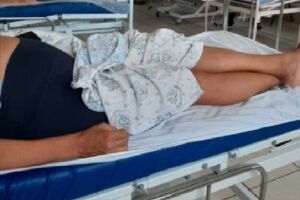 Paciente sofre com barriga inchada em UPA