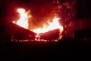Homem não aceita separação e coloca fogo na casa da ex em Dourados