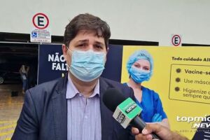 Secretário Municipal de Saúde, José Mauro Filho, participou da reabertura do centro de testagens