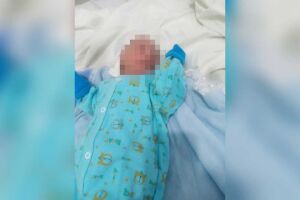 Bebê de 13 dias foi socorrido com lesões