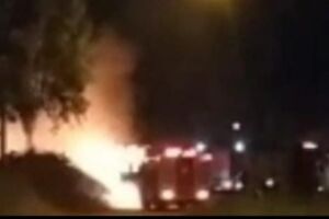 Caminhonete que pode ter sido usada em assassinato é incendiada em Ponta Porã