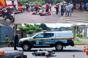 Em menos de 24 horas, três motociclistas morrem no trânsito de Campo Grande