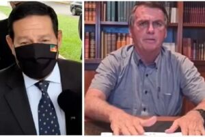Bolsonaro criticou Mourão