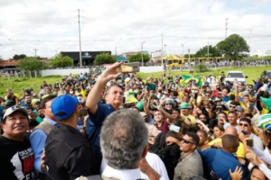 O ex-senador Magno Malta também esteve presente no evento