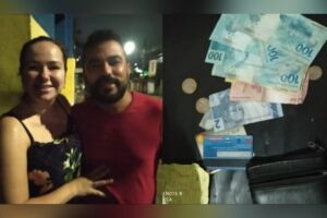 Trabalhador perdeu o dinheiro durante pausa no serviço