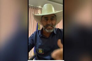 Prefeito de Ivinhema, Juliano Ferro postou vídeo revoltado na rede social