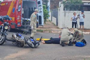 Acidente aconteceu na manhã desta sexta-feira, em Campo Grande