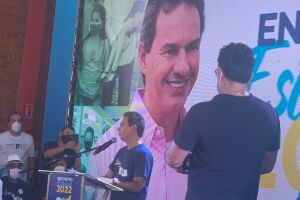 Com presença de Kassab, Marquinhos lança candidatura ao Governo em MS
