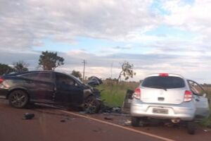 Urgente: três mortos em acidente entre Campo Grande e Sidrolândia