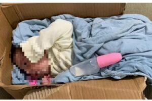 Bebê é encontrada dentro de caixa, com carta da mãe, em Santa Catarina