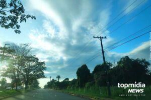 Calor aparece, mas chuva derruba temperatura a partir de hoje em MS