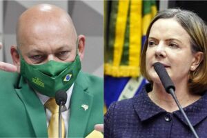 Gleisi, do PT, é condenada a pagar R$ 35 mil ao 'velho da Havan'