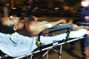 Vítima foi atacada á facadas por autor desconhecido