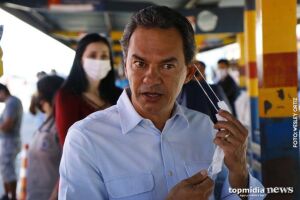 Prefeito libera uso da máscara em Campo Grande