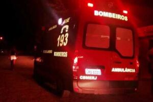 Casal teria iniciado uma discussão que terminou com a mulher ferida
