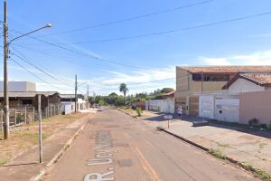 Rua onde o assalto aconteceu