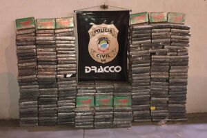 Droga está avaliada em R$ 60 milhões