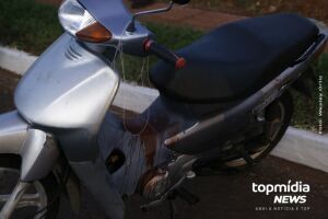 A motociclista foi atingida no pescoço pela linha de cerol; antena corta pipa poderia ter evitado acidente