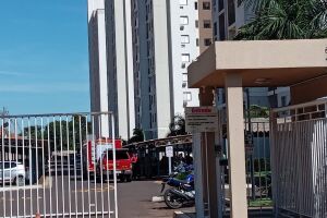 Alarme dispara e moradores evacuam prédio no Rita Vieira (vídeo)