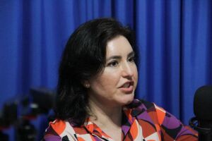Pré-candidata à presidência, senadora Simone Tebet diz que senadores que apoiam Lula não representam maioria