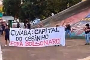 Manifestantes protestavam contra aumento do preço da carne