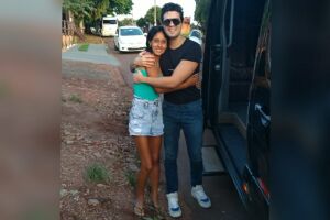 Para quem não imaginou viver esse sonho, Natalye concretizou de forma repentina ao tirar foto com Luan Santana