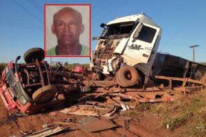 Identificado motorista de caminhão morto em acidente em Fátima do Sul