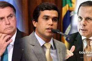 Jair Bolsonaro, Beto Pereira e João Dória