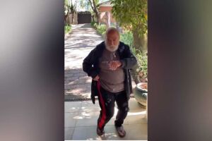 Lima Duarte aos 93 anos esbanja vitalidade