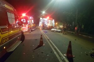 Motociclista tem fratura exposta em grave acidente na Guaicurus
