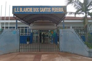 PM esteve na escola após suposto atentado