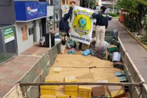 Motorista foi preso com 16 toneladas de drogas