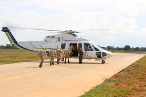 Militares dos Bombeiros realizam treinamento
