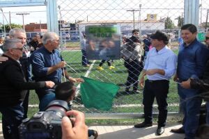 Governador Reinaldo Azambuja inaugurou obra em Maracaju