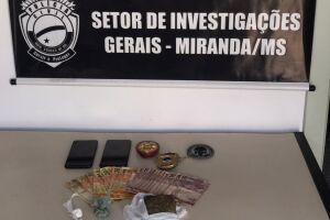 Dois são presos em operação contra o tráfico de drogas em Miranda