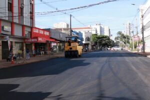 Obras de recapeamento da rua Dom Aquino continuam na quinta e sexta-feira