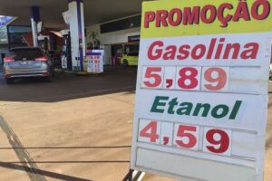 Valor do combustível começou a abaixar em todo MS