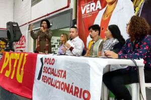 Vera Lúcia é oficializada candidata à Presidência da República pelo PSTU