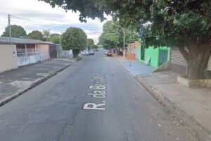 Rua onde a confusão aconteceu