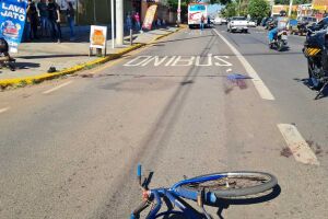 Ciclista morreu após ser esmagado por um ônibus