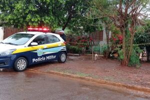 Residência onde casal foi esfaqueado