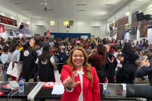Giselle passa bem após o susto