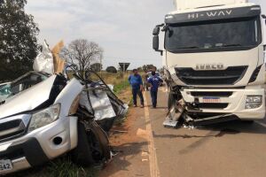 Batida aconteceu no final da manhã de hoje