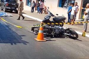 Mototaxista tem cabeça esmagada por carreta no Mato Grosso