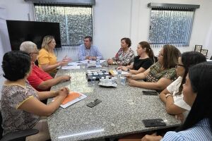 Durante a reunião foram discutidas propostas e planos