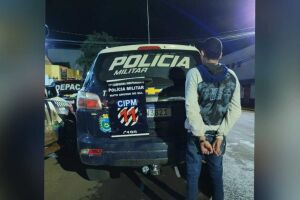 Renato foi preso pela Polícia Militar 