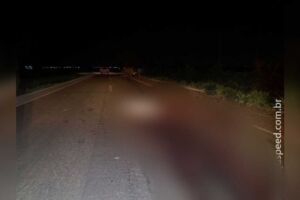 Motociclista morre esmagado por carreta em Maracaju 